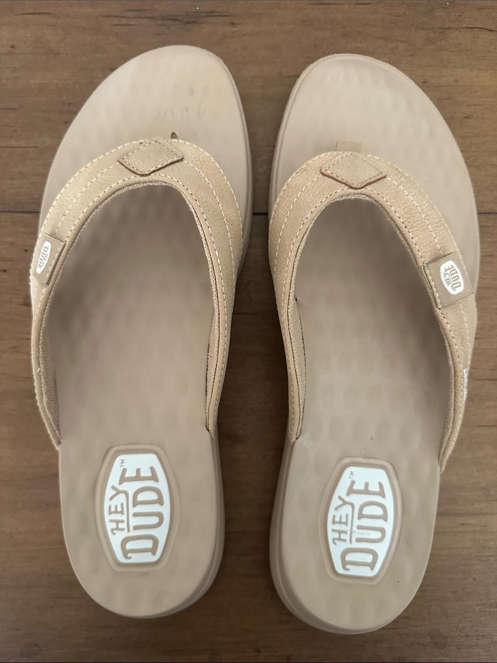 HEYDUDE Christi Flip Classic Slide Flip-Flop Thong Sandals, Size 9